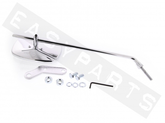 Rearview mirror reversible chrome PX 125>200 1998-2007